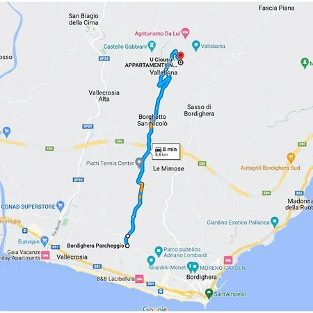 아파트 U Ciousu By Ligurian Life In